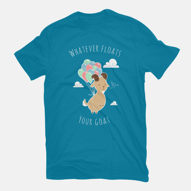 Whatever Floats Your Goat-mens heavyweight tee-ChocolateRaisinFury