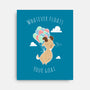 Whatever Floats Your Goat-none stretched canvas-ChocolateRaisinFury