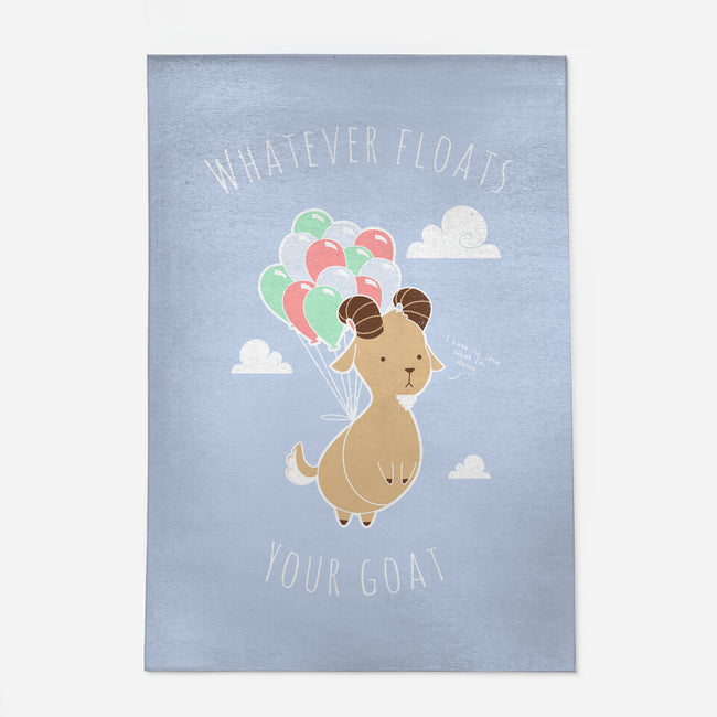 Whatever Floats Your Goat-none indoor rug-ChocolateRaisinFury