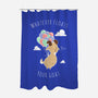 Whatever Floats Your Goat-none polyester shower curtain-ChocolateRaisinFury