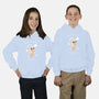Whatever Floats Your Goat-youth pullover sweatshirt-ChocolateRaisinFury