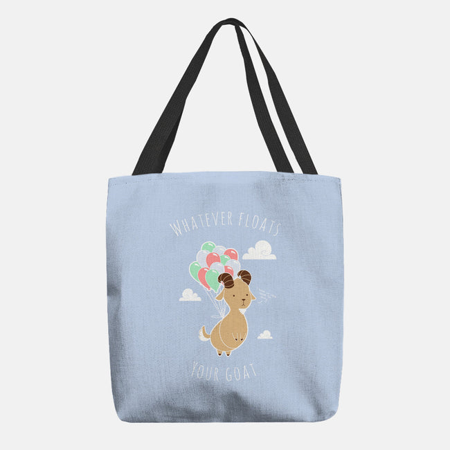 Whatever Floats Your Goat-none basic tote-ChocolateRaisinFury