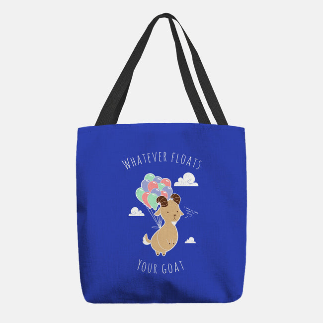 Whatever Floats Your Goat-none basic tote-ChocolateRaisinFury