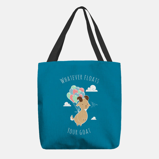 Whatever Floats Your Goat-none basic tote-ChocolateRaisinFury