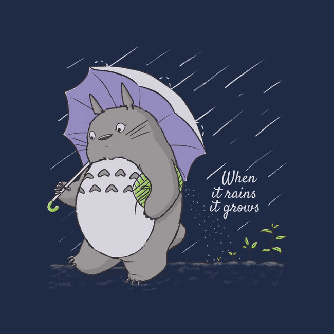 When It Rains-none drawstring bag-LiRoVi