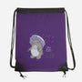 When It Rains-none drawstring bag-LiRoVi