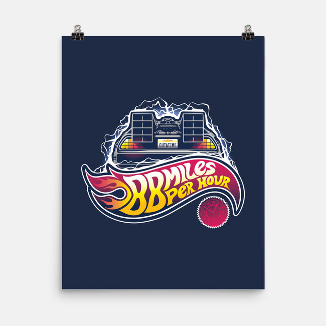 When this baby hits 88 miles per hour...-none matte poster-victorsbeard