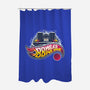 When this baby hits 88 miles per hour...-none polyester shower curtain-victorsbeard