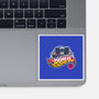When this baby hits 88 miles per hour...-none glossy sticker-victorsbeard