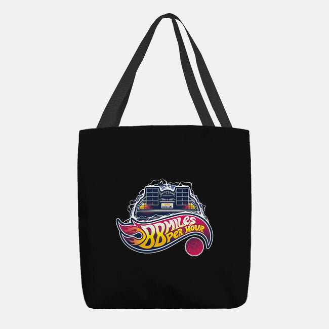 When this baby hits 88 miles per hour...-none basic tote-victorsbeard