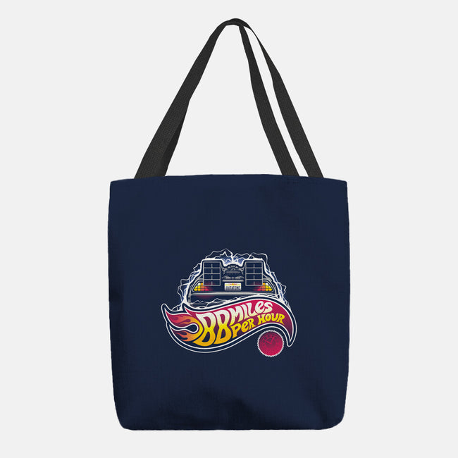When this baby hits 88 miles per hour...-none basic tote-victorsbeard
