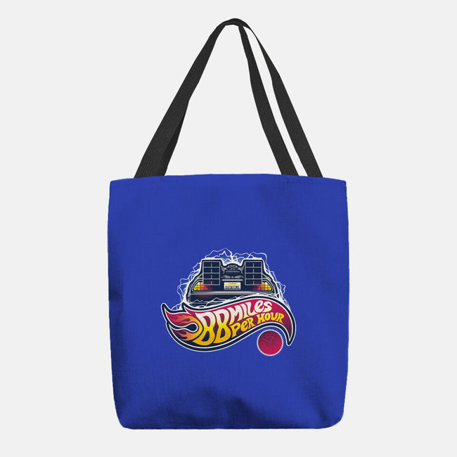 When this baby hits 88 miles per hour...-none basic tote-victorsbeard