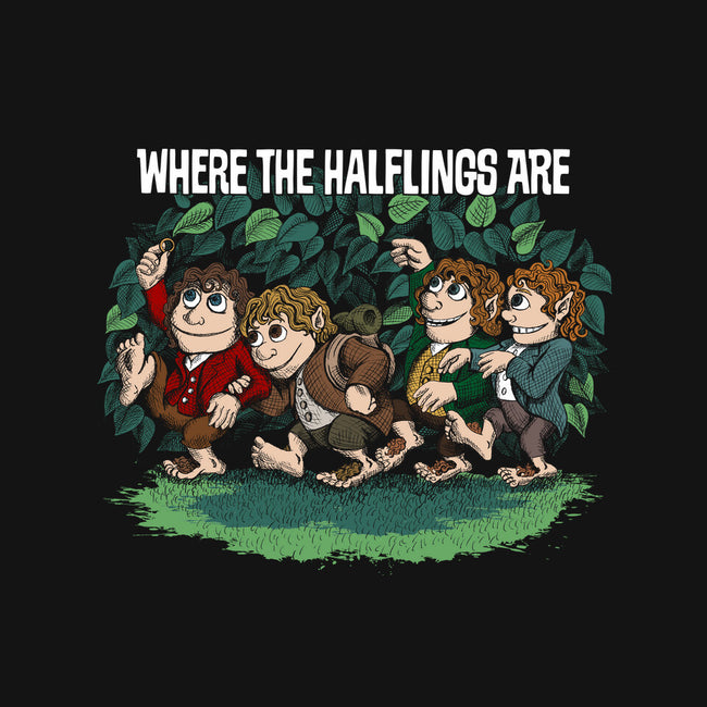Where the Halflings Are-youth crew neck sweatshirt-DJKopet