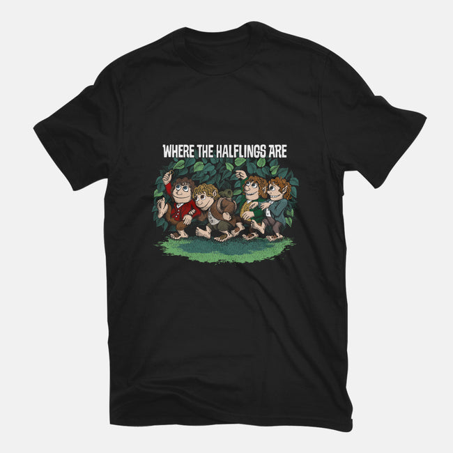 Where the Halflings Are-mens heavyweight tee-DJKopet