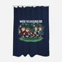 Where the Halflings Are-none polyester shower curtain-DJKopet