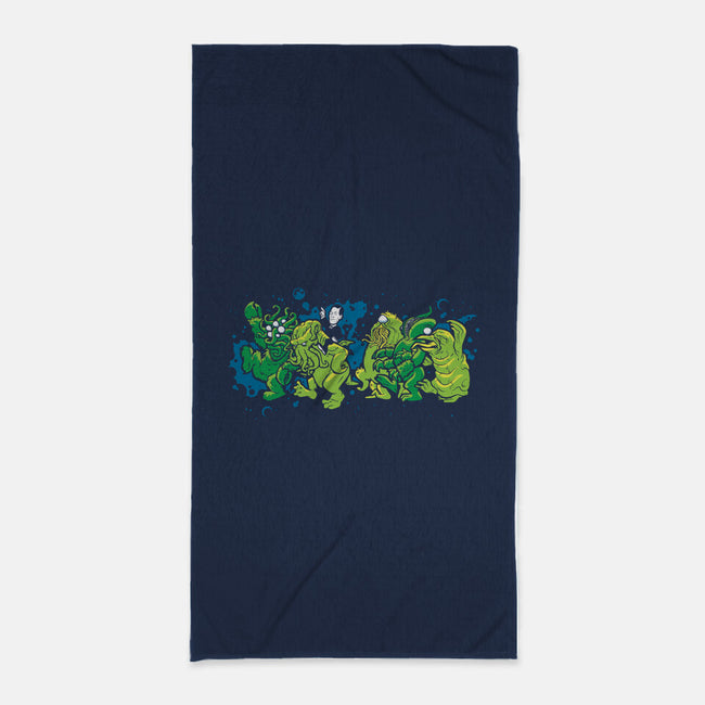 Where the Old Things Are-none beach towel-ZombieDollars