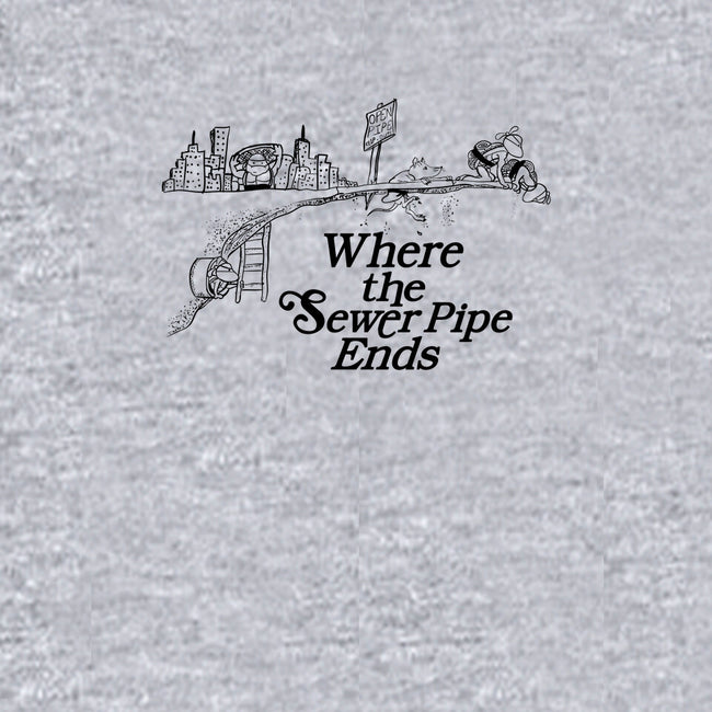 Where the Sewer Pipe Ends-baby basic onesie-beware1984