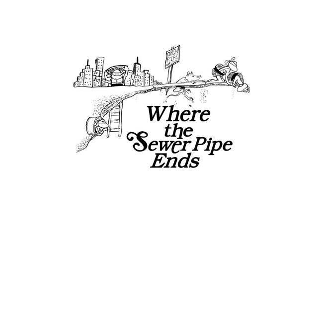 Where the Sewer Pipe Ends-youth crew neck sweatshirt-beware1984