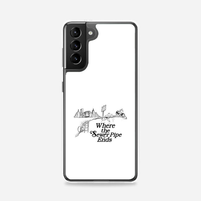 Where the Sewer Pipe Ends-samsung snap phone case-beware1984