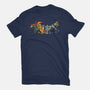 Where the Wild Kaiju Are-unisex basic tee-El Black Bat
