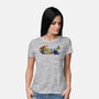 Where the Wild Kaiju Are-womens basic tee-El Black Bat