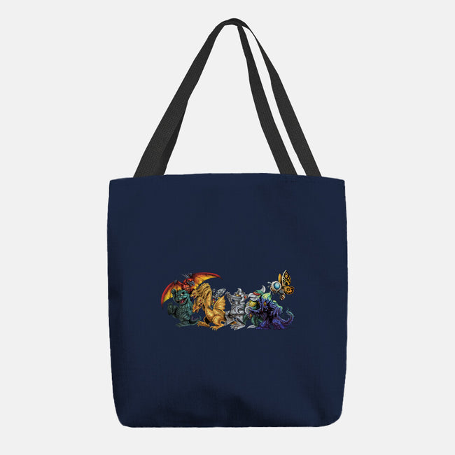 Where the Wild Kaiju Are-none basic tote-El Black Bat