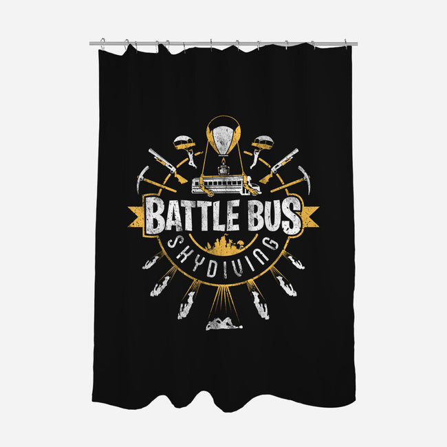 Where We Dropping Boys-none polyester shower curtain-KatHaynes