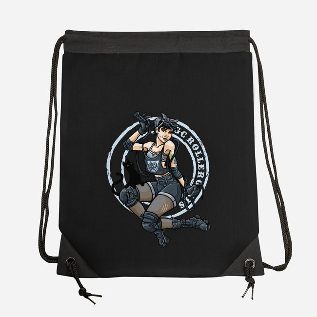 Whip It-none drawstring bag-tomkurzanski