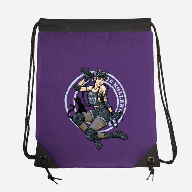 Whip It-none drawstring bag-tomkurzanski