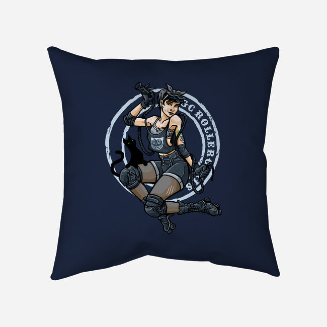 Whip It-none removable cover w insert throw pillow-tomkurzanski