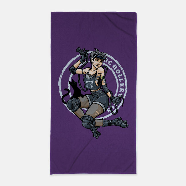 Whip It-none beach towel-tomkurzanski