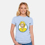 White Delight-womens fitted tee-ibtrav