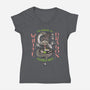 White Dragon Noodle Bar-womens v-neck tee-Beware_1984