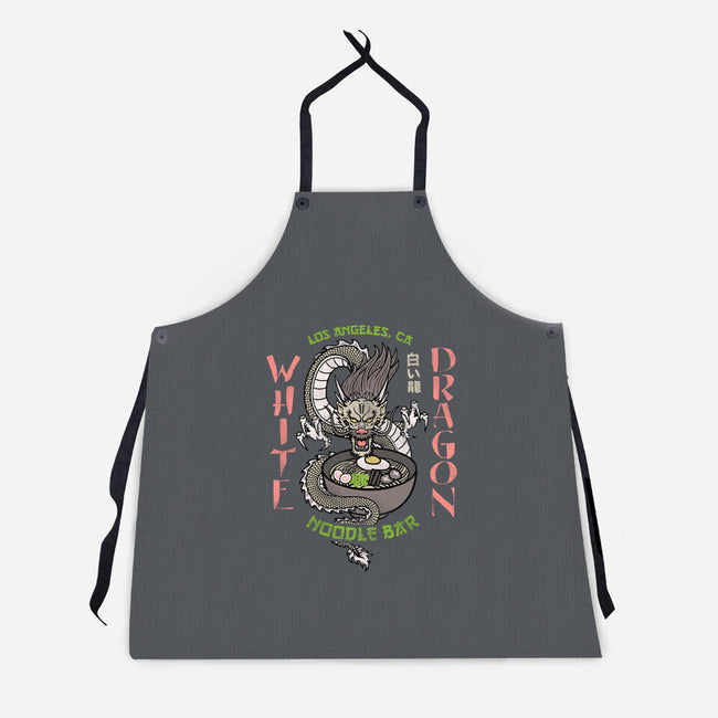 White Dragon Noodle Bar-unisex kitchen apron-Beware_1984