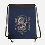 White Dragon Noodle Bar-none drawstring bag-Beware_1984
