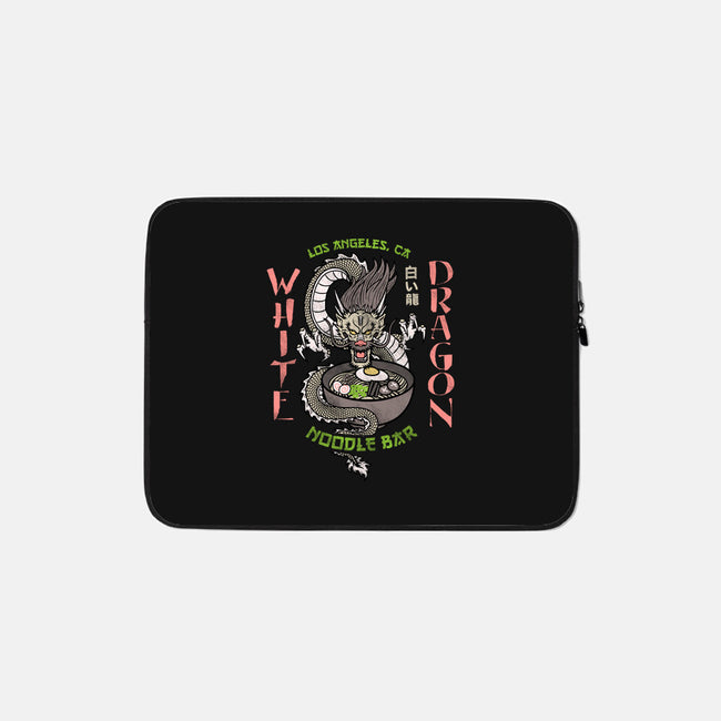 White Dragon Noodle Bar-none zippered laptop sleeve-Beware_1984