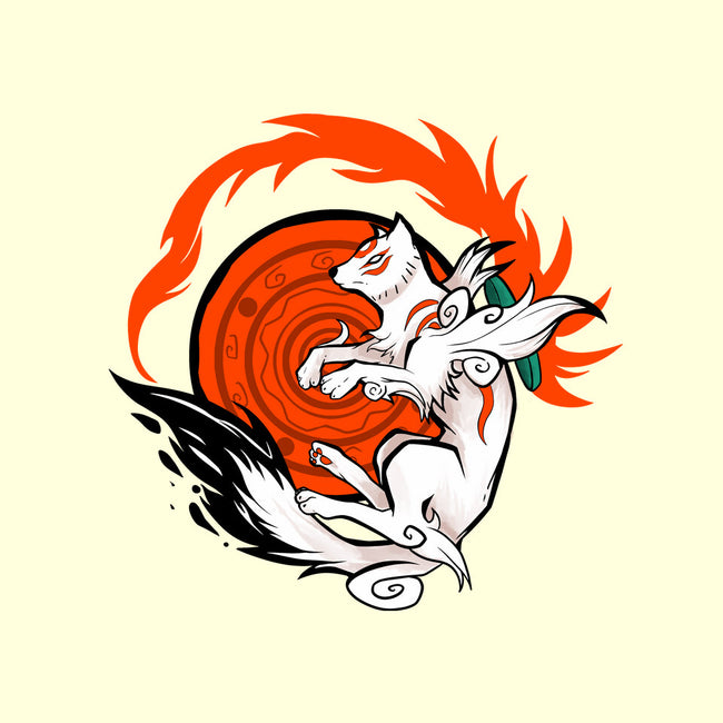 White Wolf Goddess-womens basic tee-TechraNova