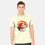 White Wolf Goddess-mens heavyweight tee-TechraNova
