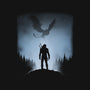 White Wolf vs The Griffin-none removable cover w insert throw pillow-ddjvigo