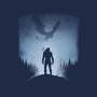White Wolf vs The Griffin-womens v-neck tee-ddjvigo