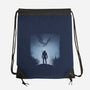 White Wolf vs The Griffin-none drawstring bag-ddjvigo