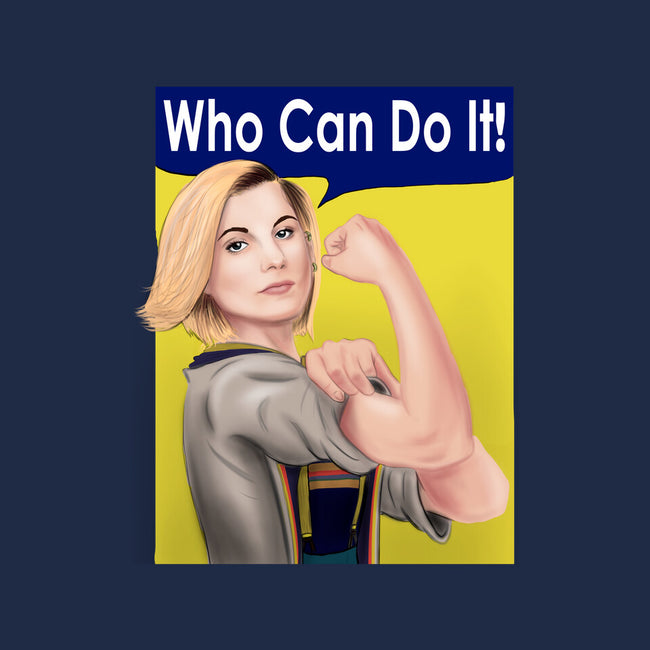 Who Can Do It!-none glossy sticker-MarianoSan