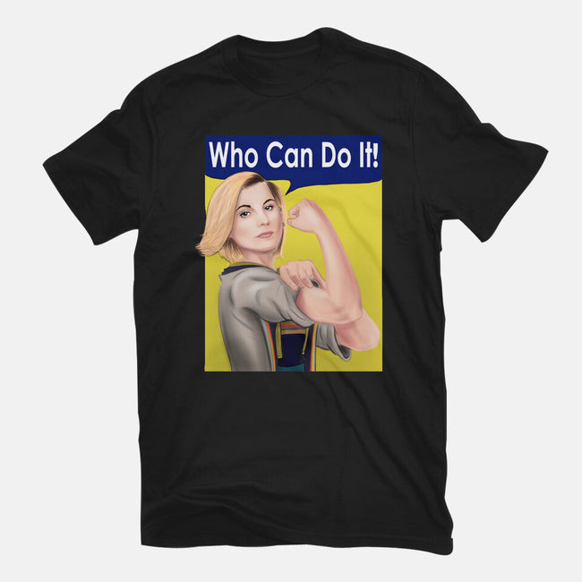 Who Can Do It!-unisex basic tee-MarianoSan