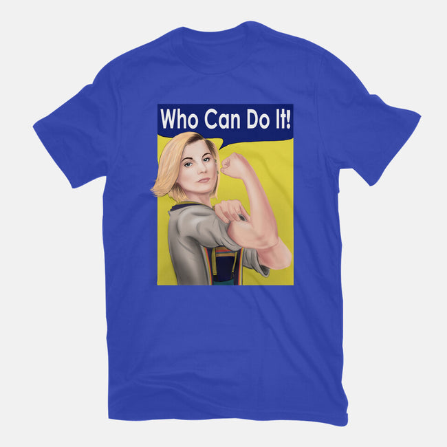 Who Can Do It!-unisex basic tee-MarianoSan