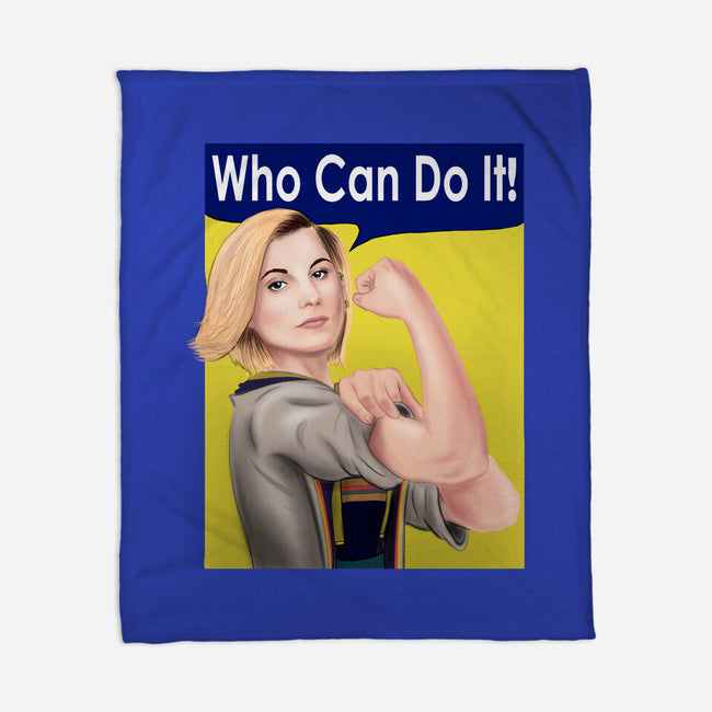 Who Can Do It!-none fleece blanket-MarianoSan