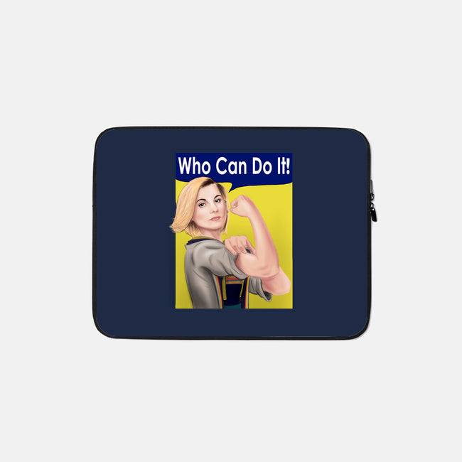 Who Can Do It!-none zippered laptop sleeve-MarianoSan