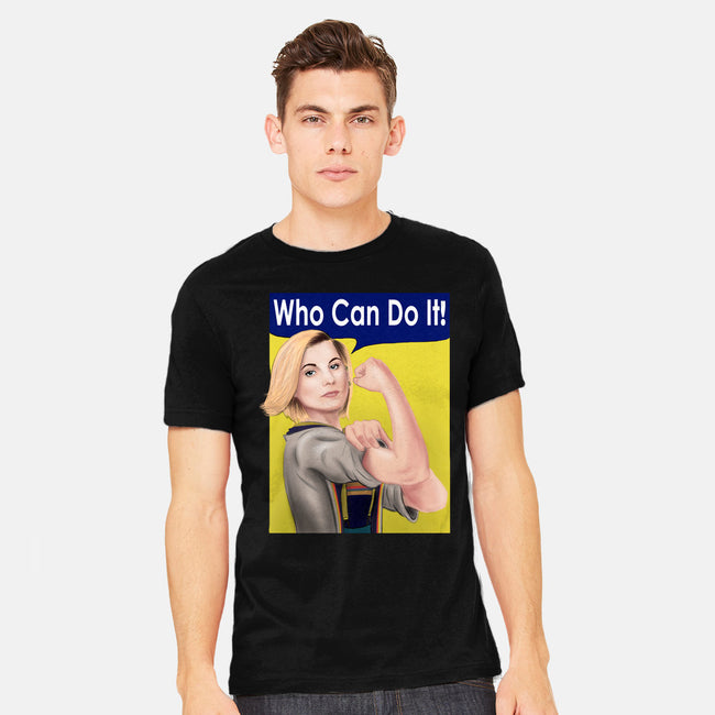 Who Can Do It!-mens heavyweight tee-MarianoSan