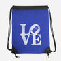 Who Do You Love?-none drawstring bag-geekchic_tees