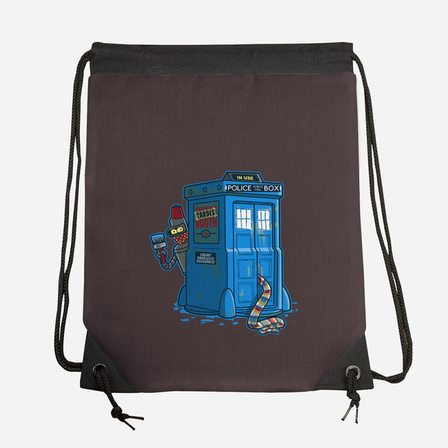 Who-icide Booth-none drawstring bag-Bamboota