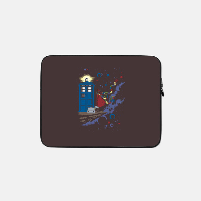 Who's Space-none zippered laptop sleeve-kal5000